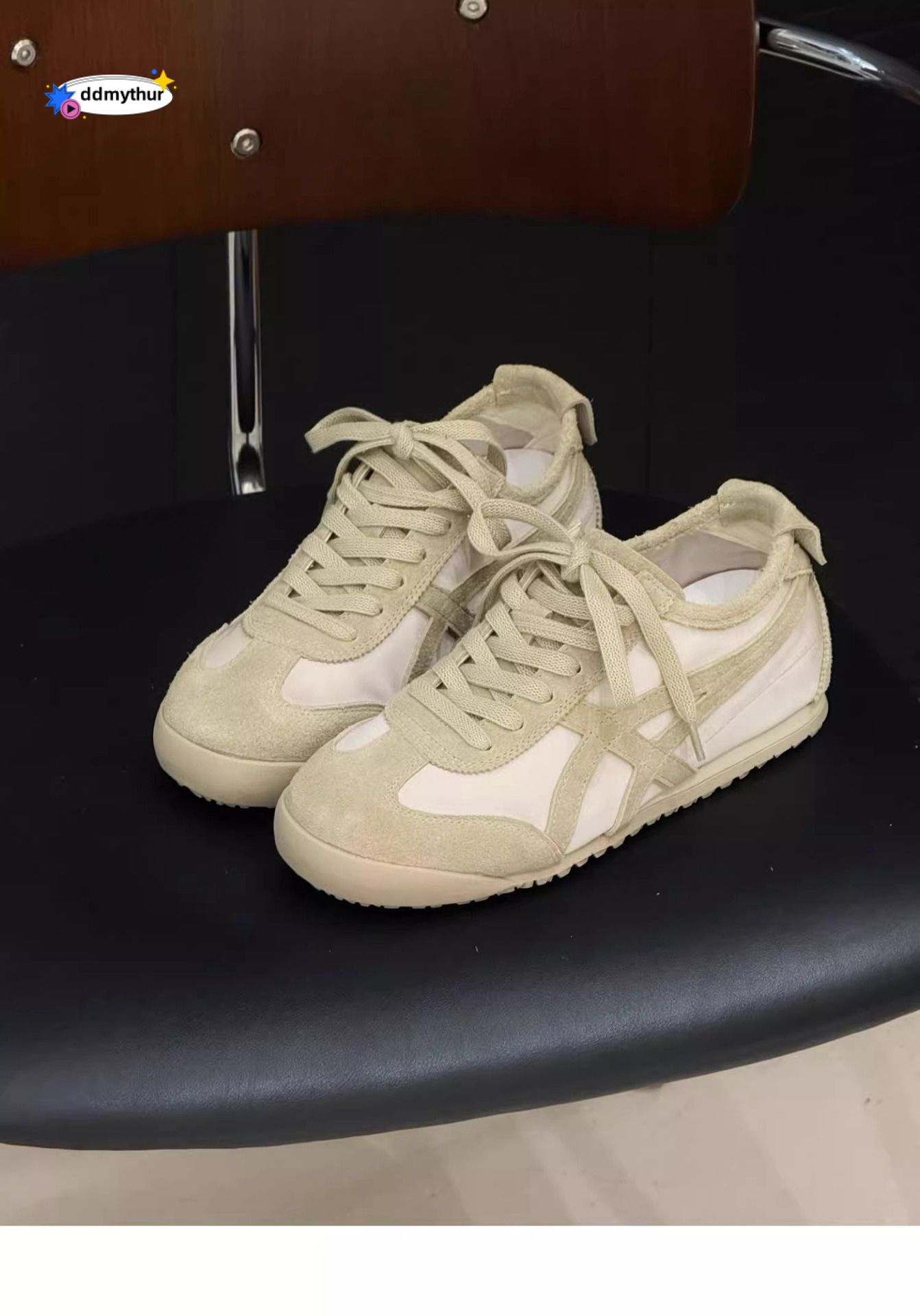 True leather training women's silk 2025 spring new item, versatile color blocked Forrest Gump shoes, casual sports jogging shoes ddmythur