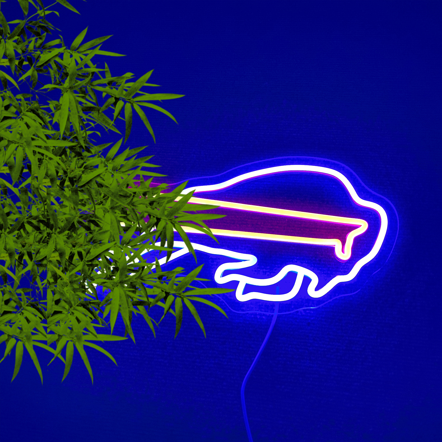 Football Neon Sign for Wall Decor Man Cave Birthday Gifts for Football Fans Football Team Logo Light Up Sign for Party Club Dorm Bar Decor