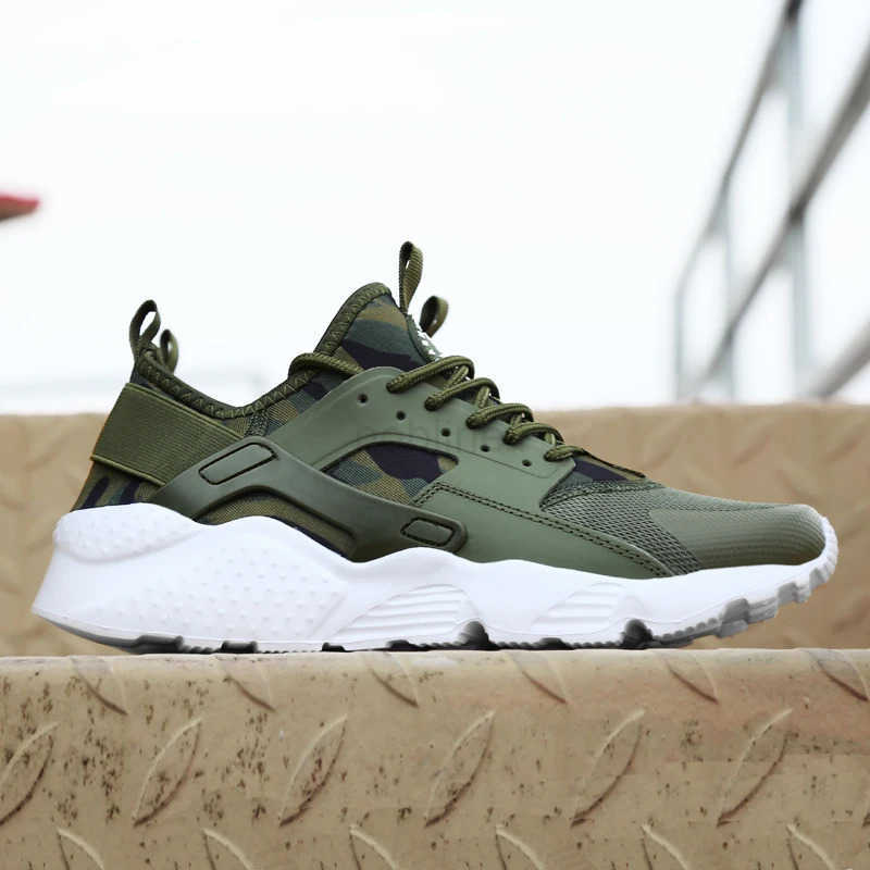 Mens Sports Shoes Unisex Platform Non-slip Sneakers Green Brand tra-light Mesh Casual Shoes for Men Breathable Tennis Trainers Z250513