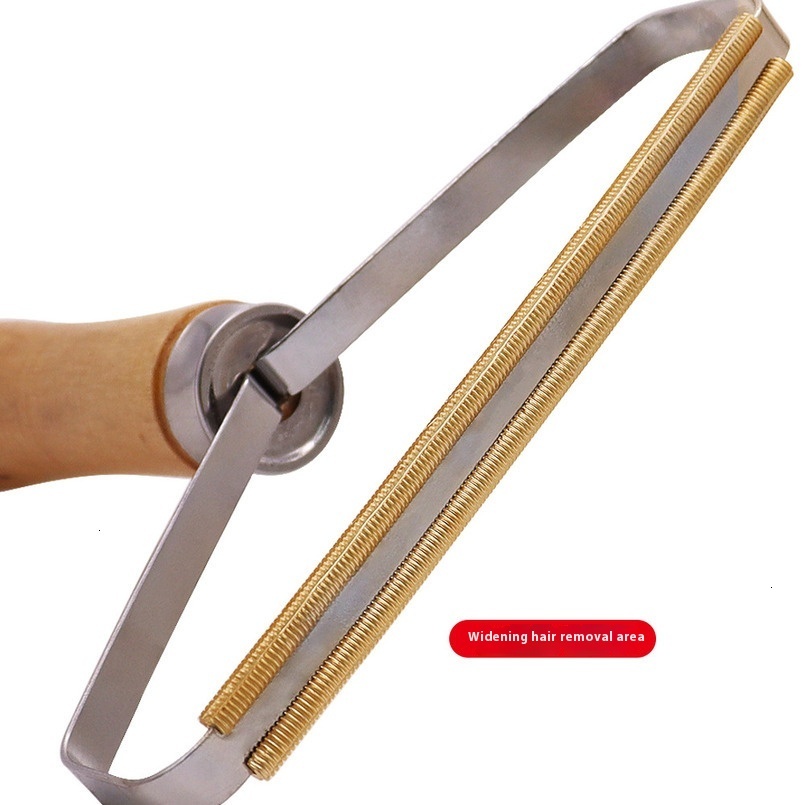 Pet Supplies Dog Grooming Wooden Handle Pet Cleaner Products Carpet Scraper Cat Brush Hair Removal Tool