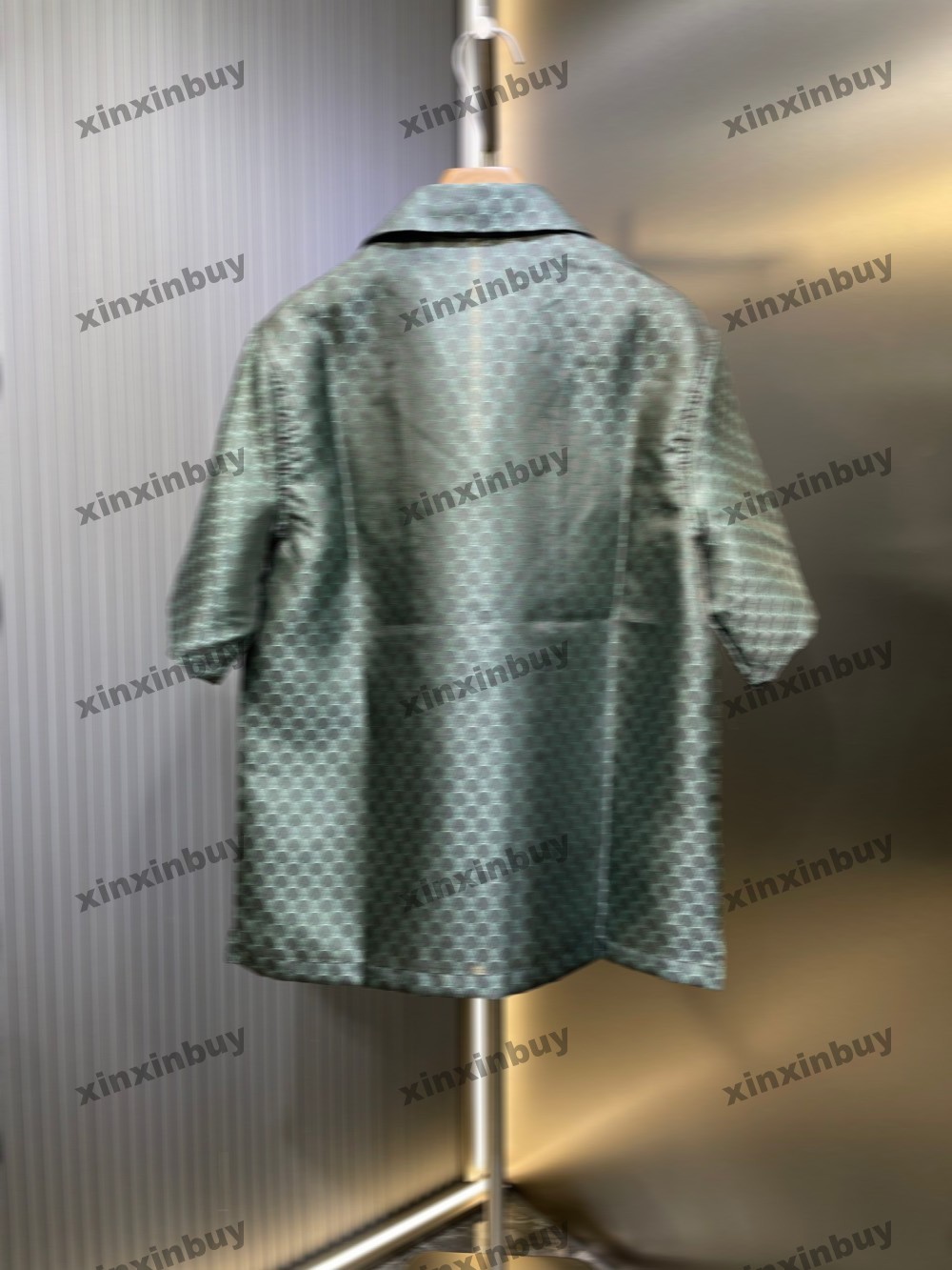 xinxinbuy Men designer Tee t shirt 25ss Sand Silk Letter jacquard short sleeve women white yellow blue black green M-2XL