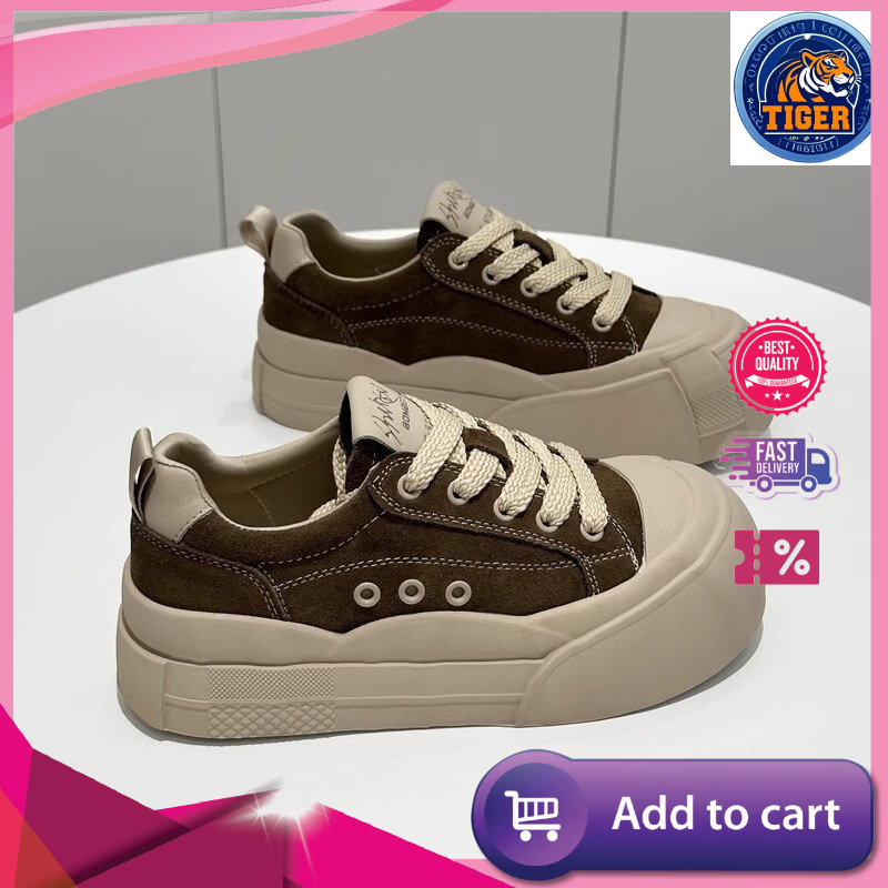 Ddmytiger New Lightweight And Versatile Women S Canvas Casual Thick Bottom Student Shoes Outdoor Shoes