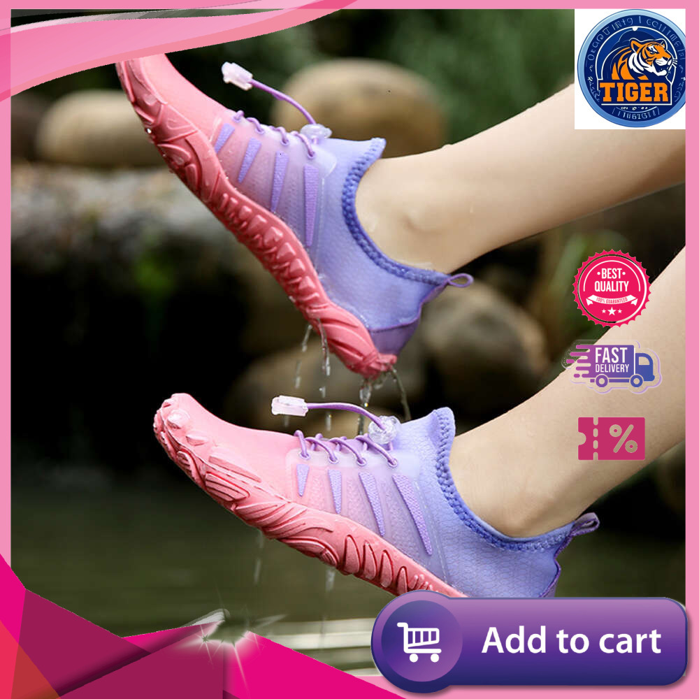 Ddmytiger Swimming Water Unisex Men New Summer Barefoot Outdoor Beach Sandals Women Upstream Nonslip Aqua Shoes Plus Size Outdoor Shoes