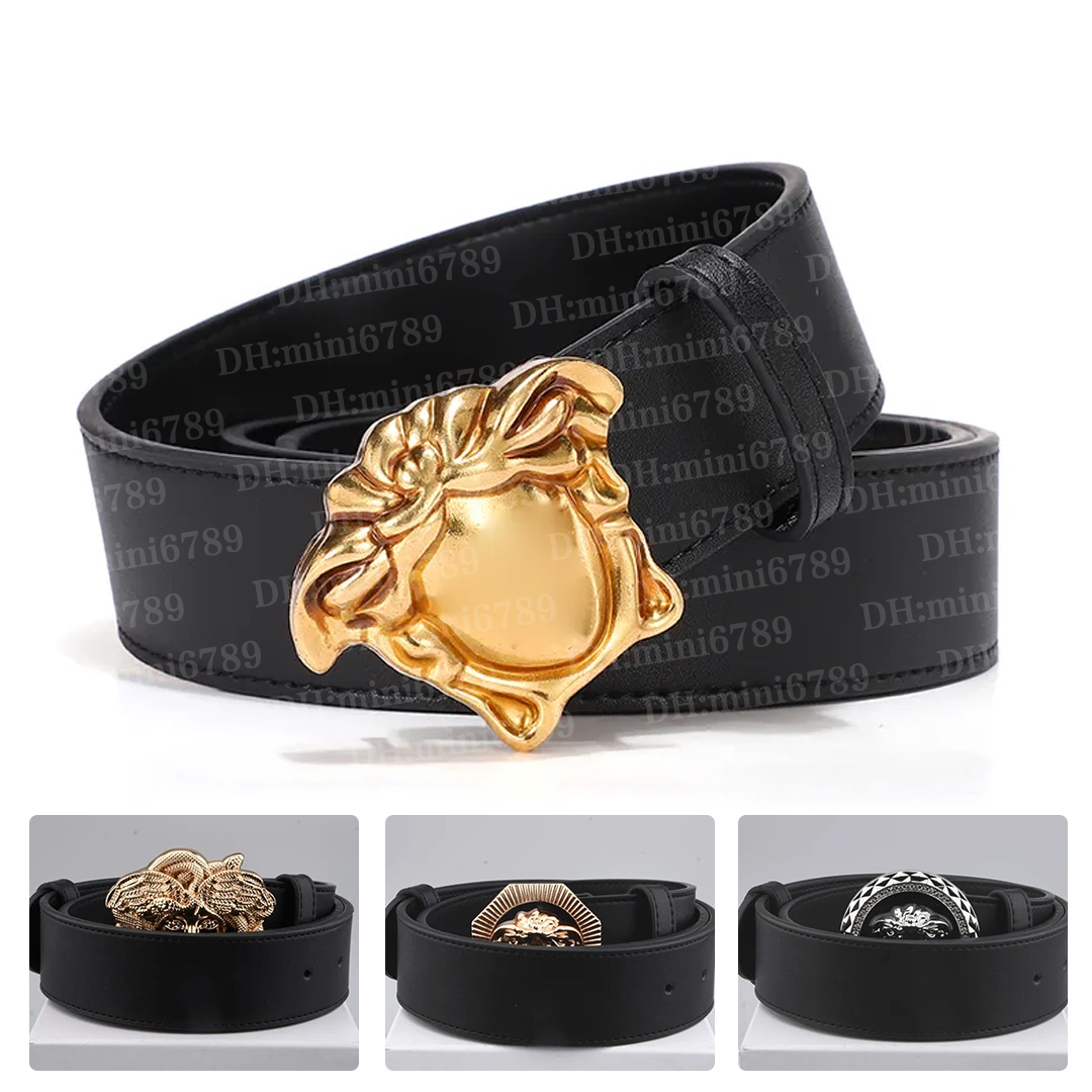 Designer men's belts Luxury brand belts metal logo classic letter belts business fashion belts women's exquisite belts with exquisite gift boxes