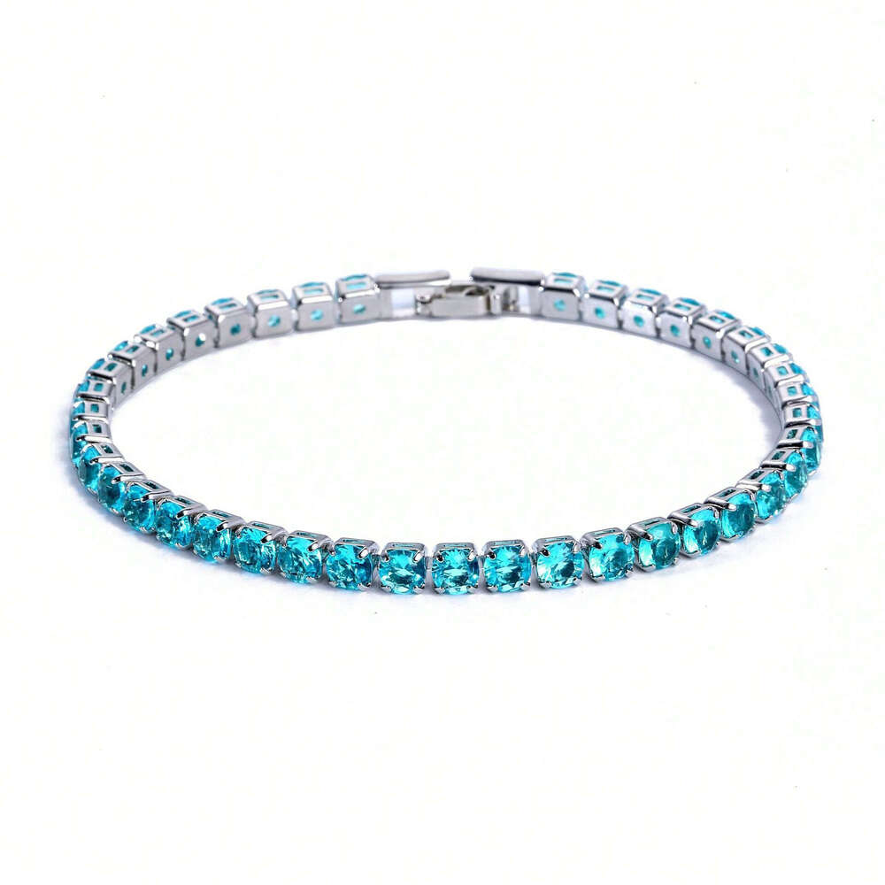 Unisex Designer Zircon Tennis Bracelets Durable Hand Made Piece