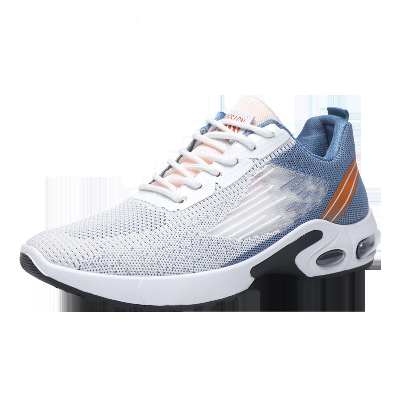 Men S Spring Air Casual Shoes Cushion Soft Bottom Sports Single Shoe Flyknit Shoes For Men Ddmysaturn