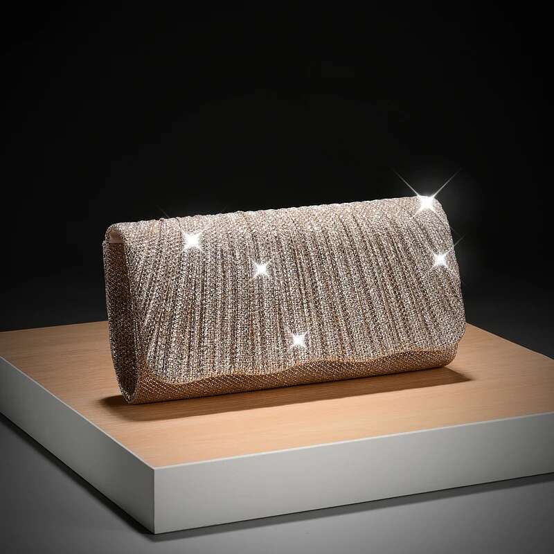High Quality Women Small Purse Bride Wedding Bling Clutch Bag Evening Bags