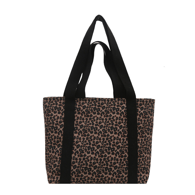Style Free Delivery Designer Bag Large Capacity Leopard Print Fashionable Shoulder Women's New Personalized Commuting Tote Shopping Versatile Tra
