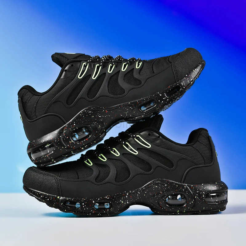 Lightweight Knit Mesh Vamp Sneakers Walking Shoes Tennis Shoes M Outdoor Shoes Air Cushion Running Shoes Men Hot Ss Runner Z250513