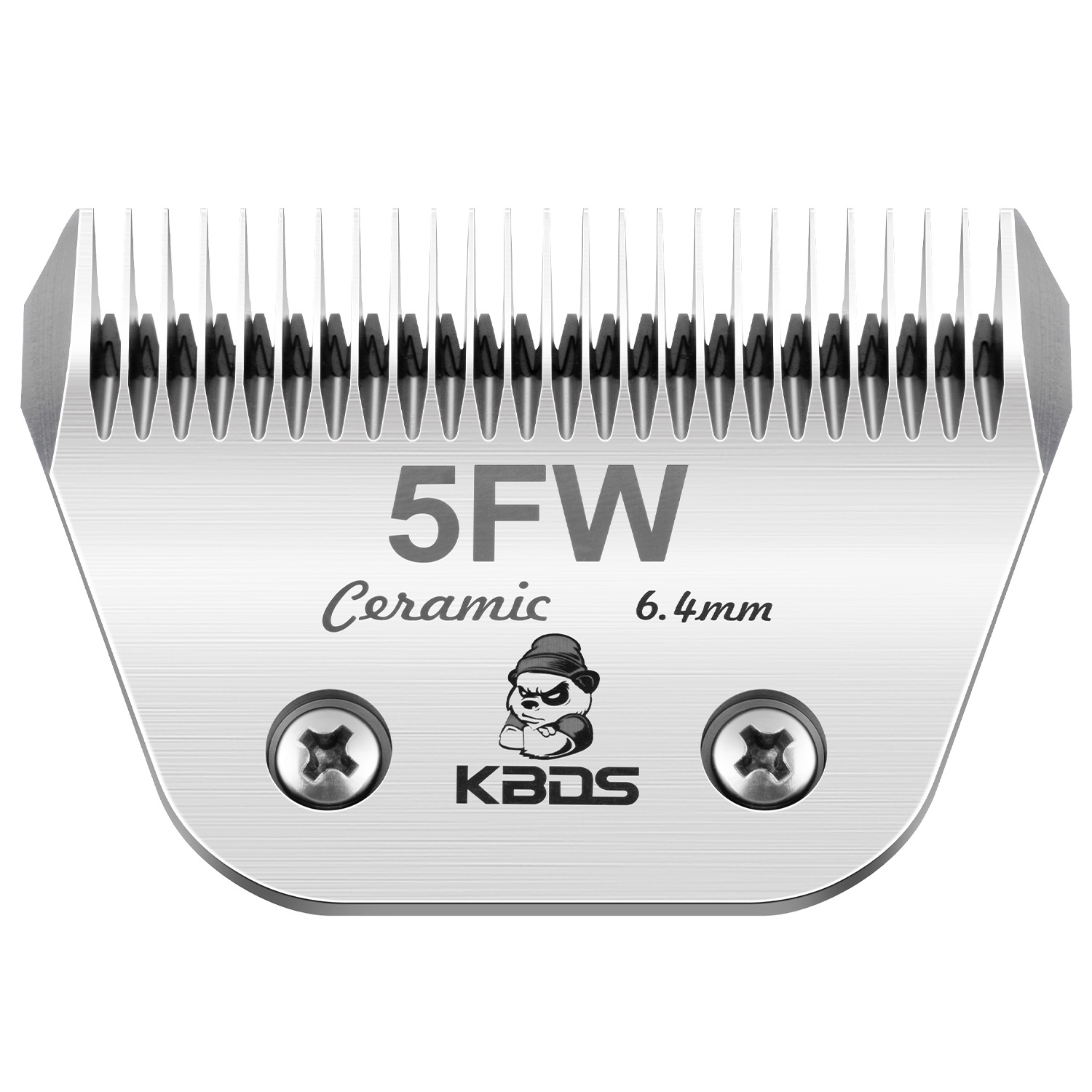 KBDS Detachable Ceramic Wide 5FW Blade for Dog Grooming Cuts Length(1/4" - 6.4mm) Compatible with Most Andis, Oster, Wahl A5 Clippers(Customizabl
