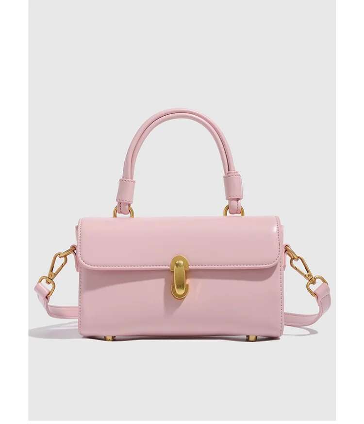 Soft New Trend Small Shoulder Crossbody Bags For Hobo 2024 Brand Designer Women Handbags Kawaii Totes Fashion Pink