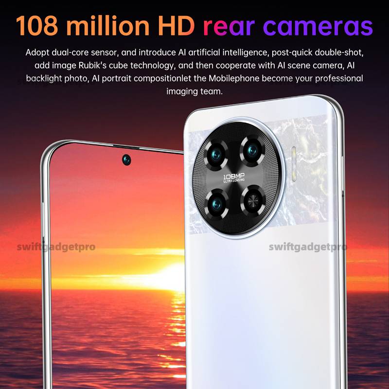 Spark20 Pro Smartphone - Large Screen (7.6 inches), High Storage Capacity (Android OS, 1TB)