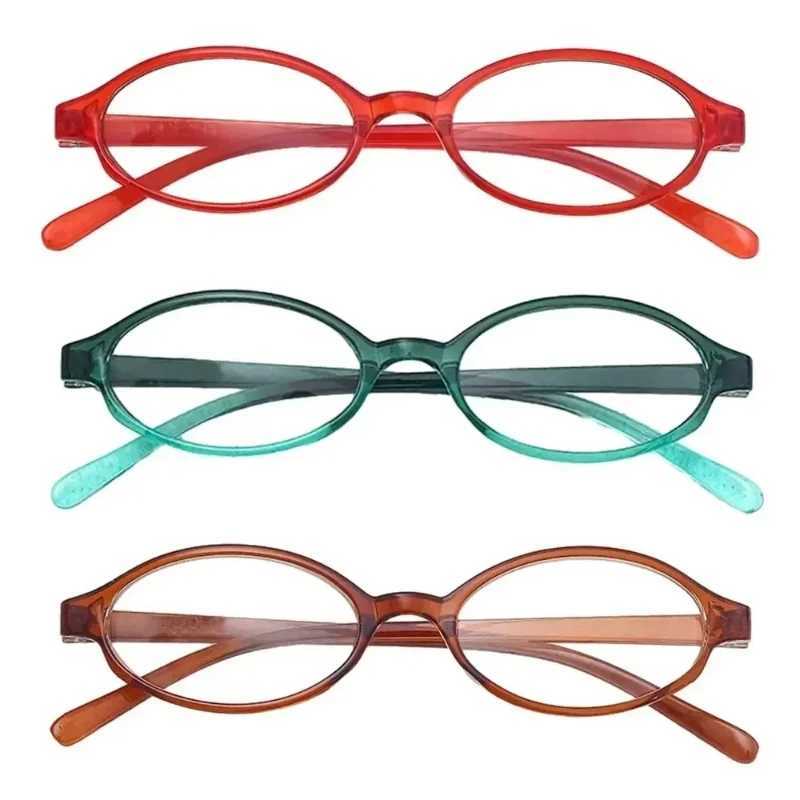 Women Fashionable Myopia Glasses Trendy New Small Frame Near Sight Eyeglasses for Female Men Vintage Oval Computer Eyewear W250513