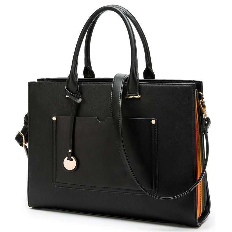 Designer Bag 2025 New Women Handbag Fashion Leather Shoulder Ladies Large Capacity Messenger Bags Laptop Bag For 14" Book Air Luxury Bag