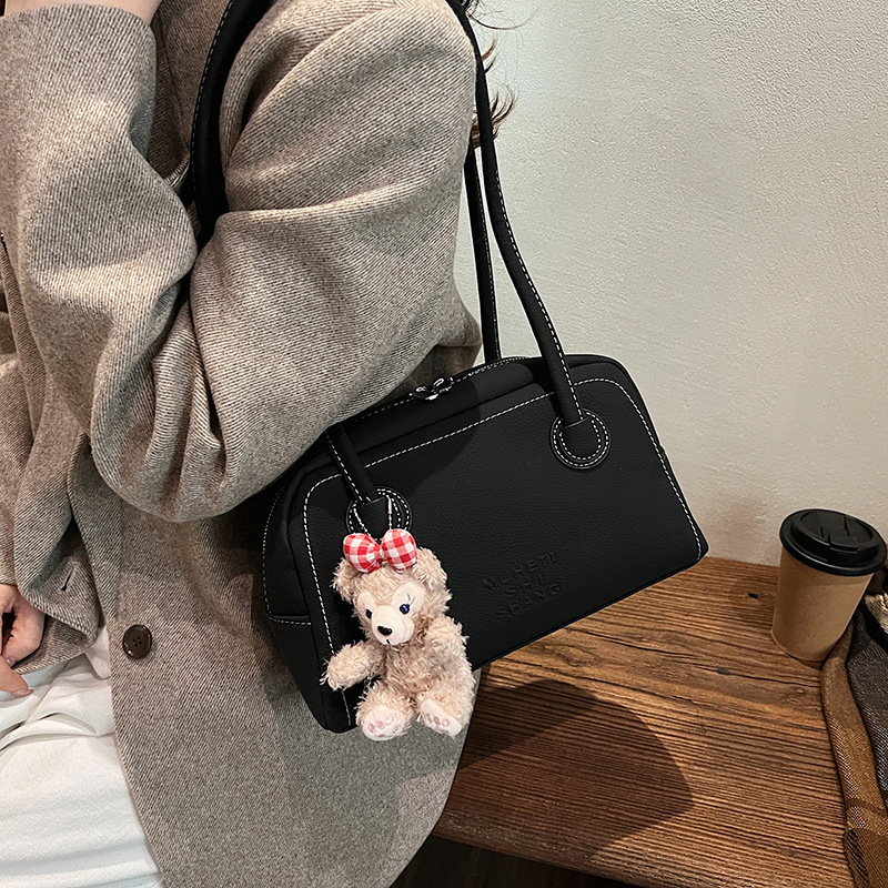 Commuting Maillard for Women 2025 New Style Autumn/Winter Versatile Single Shoulder Underarm Handheld Boston Bag