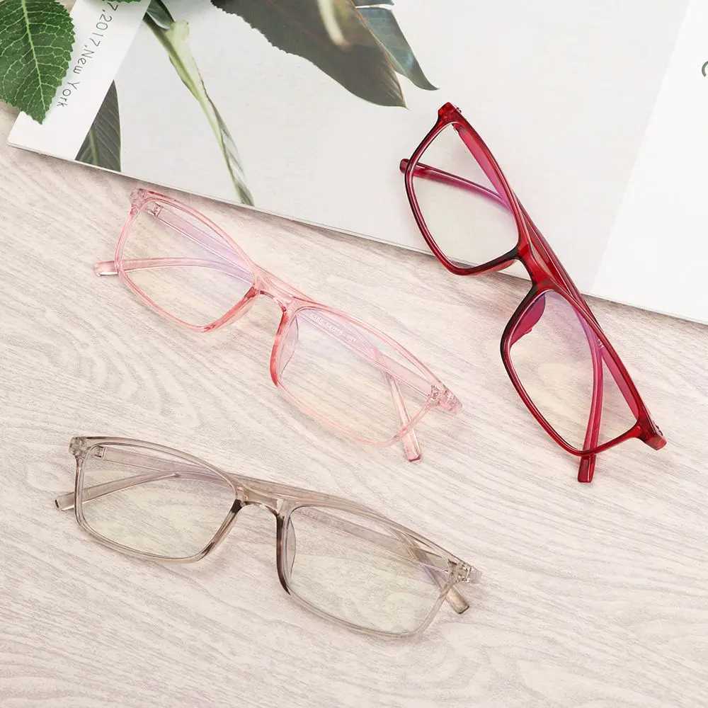 Anti Light Glasses Ray Blue Fashion Anti Blue Fatigue Protection Blocking Goggles Eye Square Radiation Computer Games Glasses W250513