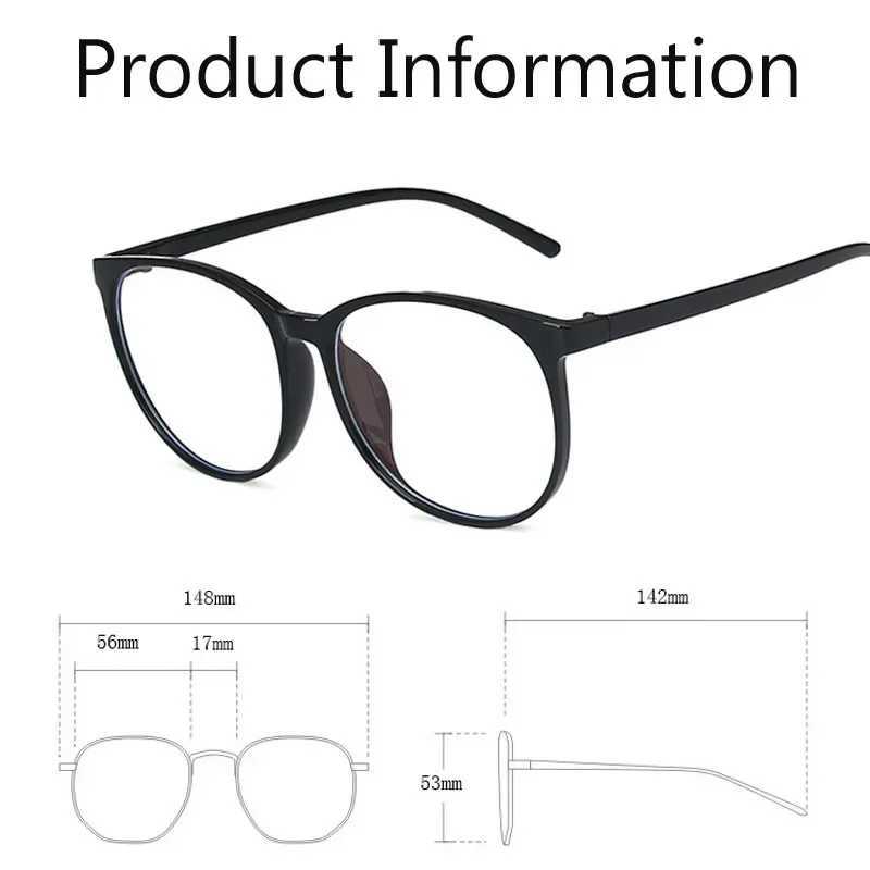 Vintage Trendy Ladies Myopia Glasses Luxury Anti Blue Light Near Sight Eyeglasses Finished Prescription Minus Eyewear Diopter W250513