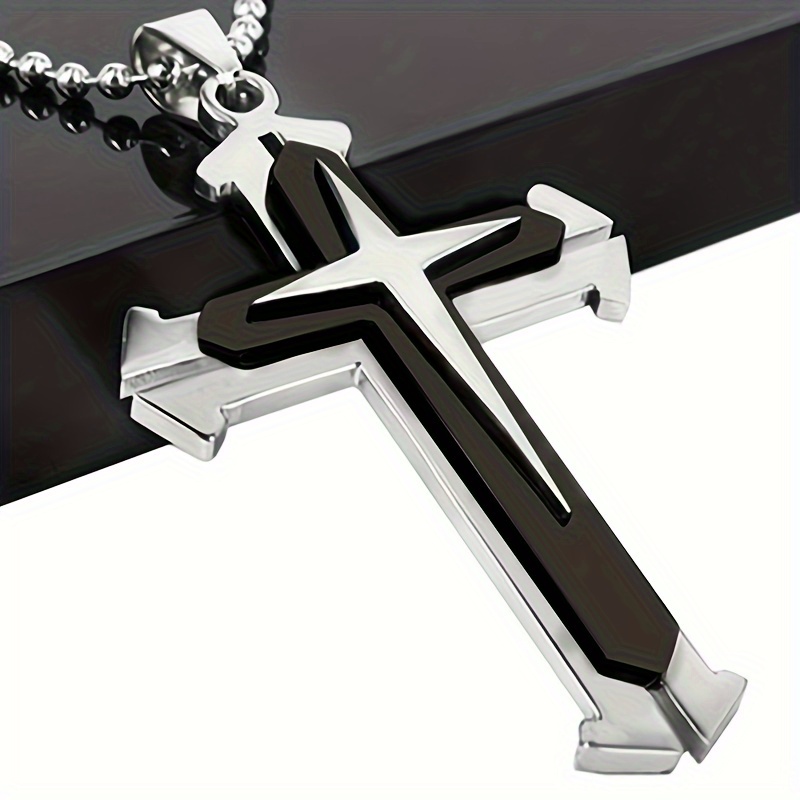 Unisex Modern Cross Charm Chic Decorative Item Perfect For Holidays
