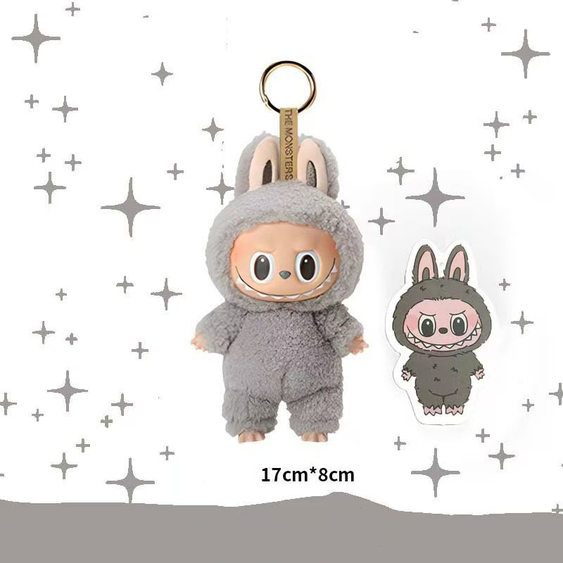 labubu High quality Labubu Monsters Exciting Action Figure Bd Cute Cartoon Character Dolls For Childrens Birthday Gift Lisa's same style labubu d