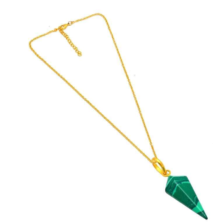 Malachite patterned arrow pendant necklace, pure sier wedding and party accessories