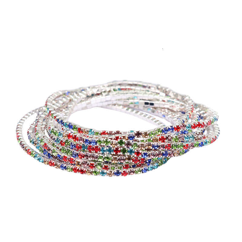 fashionable stretchy wrists band emblazoned with gleaming diamondlike pearls
