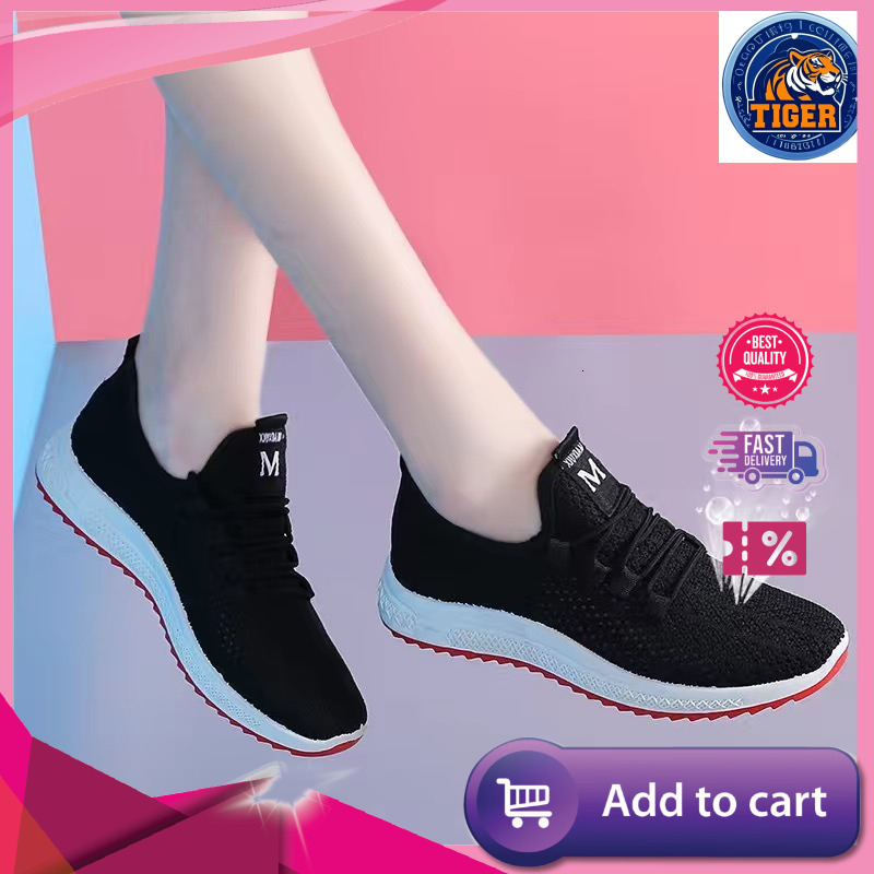Ddmytiger Mesh For Women Breathable Sports Summer High Rise S Shoes New Student Versatile White Casual Outdoor Shoes