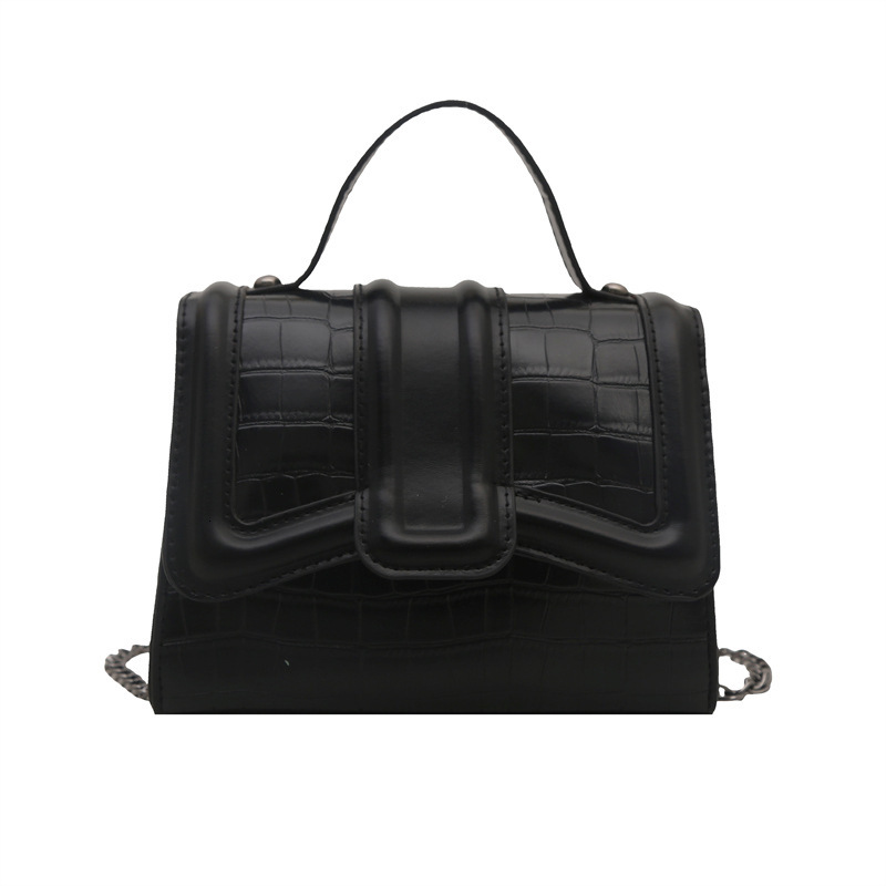 Simple hand-held small square women's 2025 summer new style light luxury western-style shoulder commuting crossbody bag