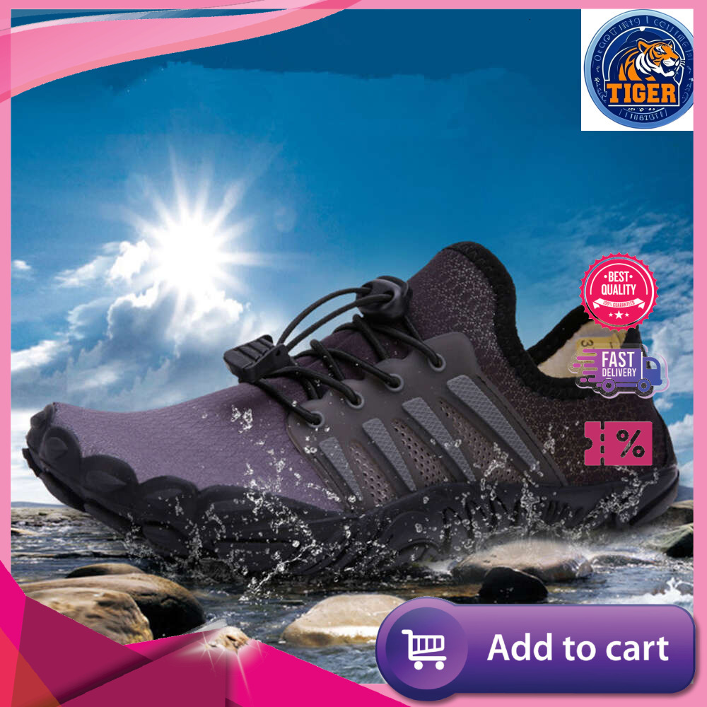 Ddmytiger Swimming Water Unisex Men New Summer Barefoot Outdoor Beach Sandals Women Upstream Nonslip Aqua Shoes Plus Size Outdoor Shoes
