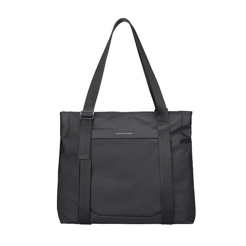 Mark Ryden Multifunctional Leather Messenger Bag Black Crossbody Large Capacity Stylish Men Shoulder Bag Men