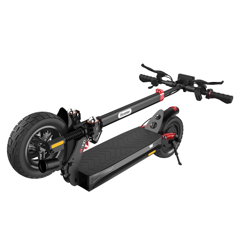 10 inch iScooter IX4 Electric scooter off-road 800W 48V/15AH Folding e-scooter 45kmh Full suspension 50KM Long range