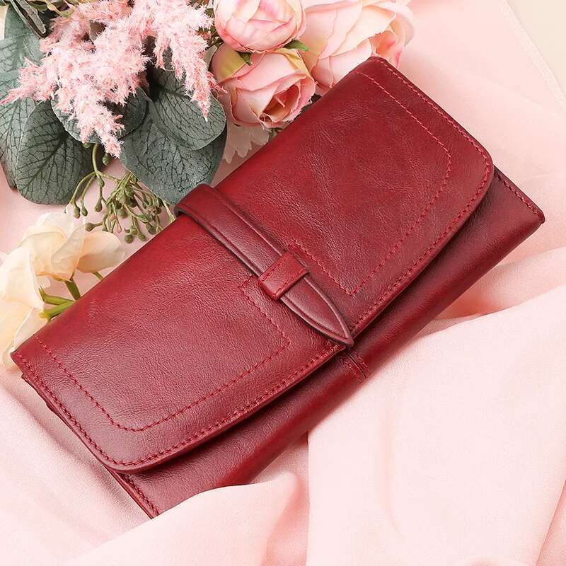 Designer Bag 2025 Women's Genuine Leather Wallet Classic Long Wallets With Zipper Coin Purse RFID Blocking Clutch Card Holder For Ladies Portfel 