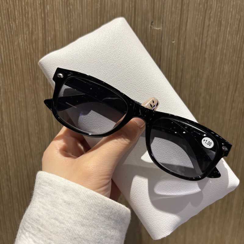 2025 New High Quality Reading Glasses Presbyopia Glasses Sunglasses 2-in-1 Sunshade Eye Protection Fashionable Ultra Light W250513