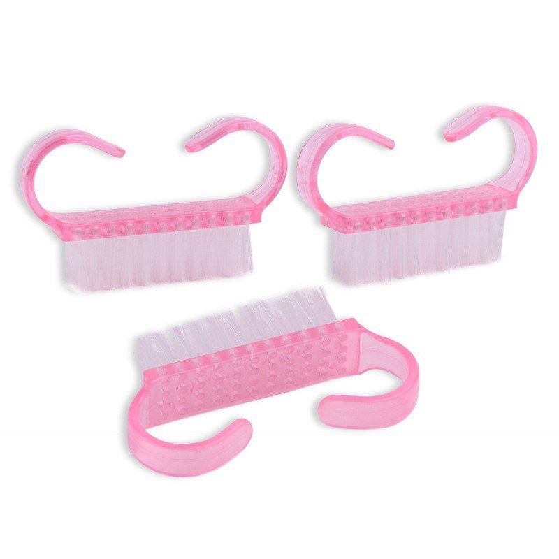 Nail Polish Cleaning Brush, Dust Brush Small Cowhorn Brush Nail Polish Removal Nail Dust Brush