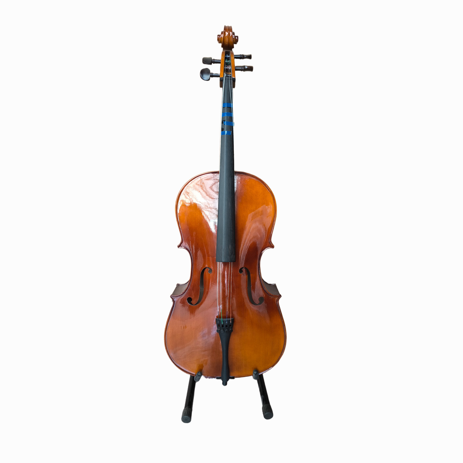 Solid Wood Handmade Cello - Exquisite Craftsmanship with Natural Textures