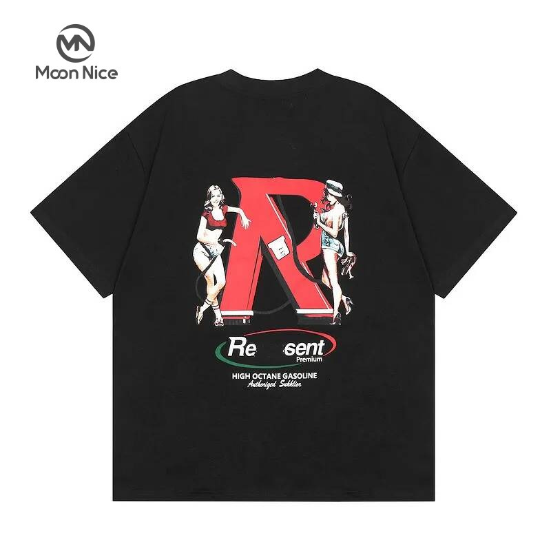 represenrt tshirt Men TShirt Women Designer T Shirts Short Summer Fashion Casual with Brand Letter Autumn Sportwear tees High Quality club size S-XL 6b8