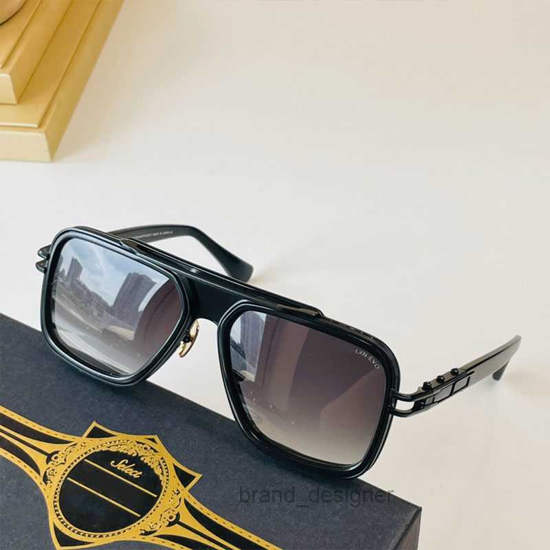 Men Women Designer Sunglasses GRAND LXN EVO 403 Metal Minimalist Retro h Collection sunglasses New design Masonry Cut Edge Original Box Free shipping