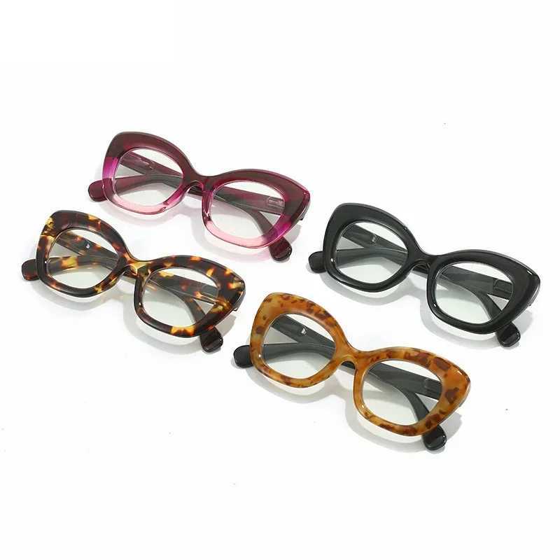 Vintage Finished Presbyopia Glasses Unisex Women Mens Anti Blue Light Farsighted Eyewear Optical Prescription Reading Glasses W250513