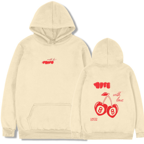 Cute Ladies Hoodies Fashionable Letter Print Pullover Lightweight Hooded Sweatshirt for Women and Men Stylish Hoodie Womens Casual Top L25101802QO