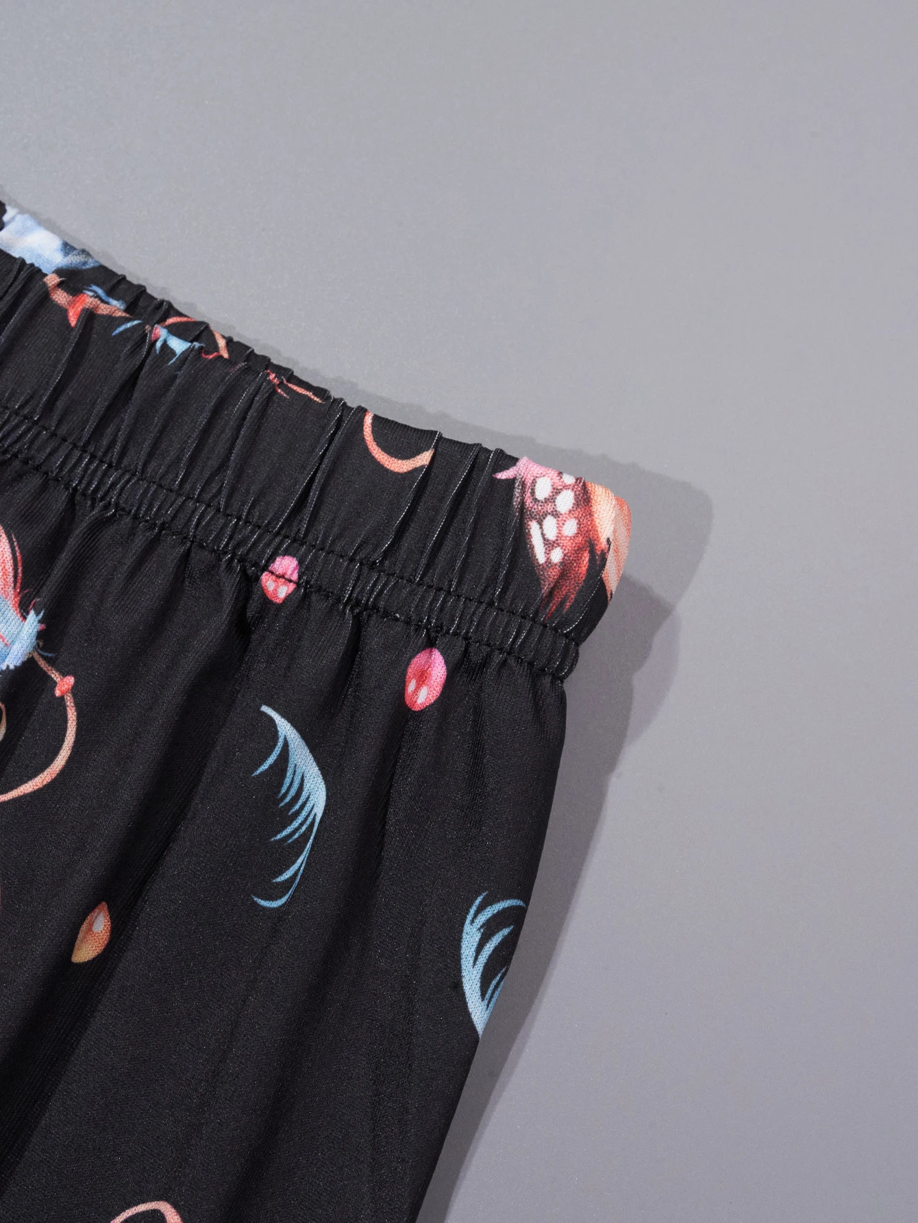 Plus pajama set short sleeved pants comfortable and loose fitting The clothes at home can be worn very large 250427