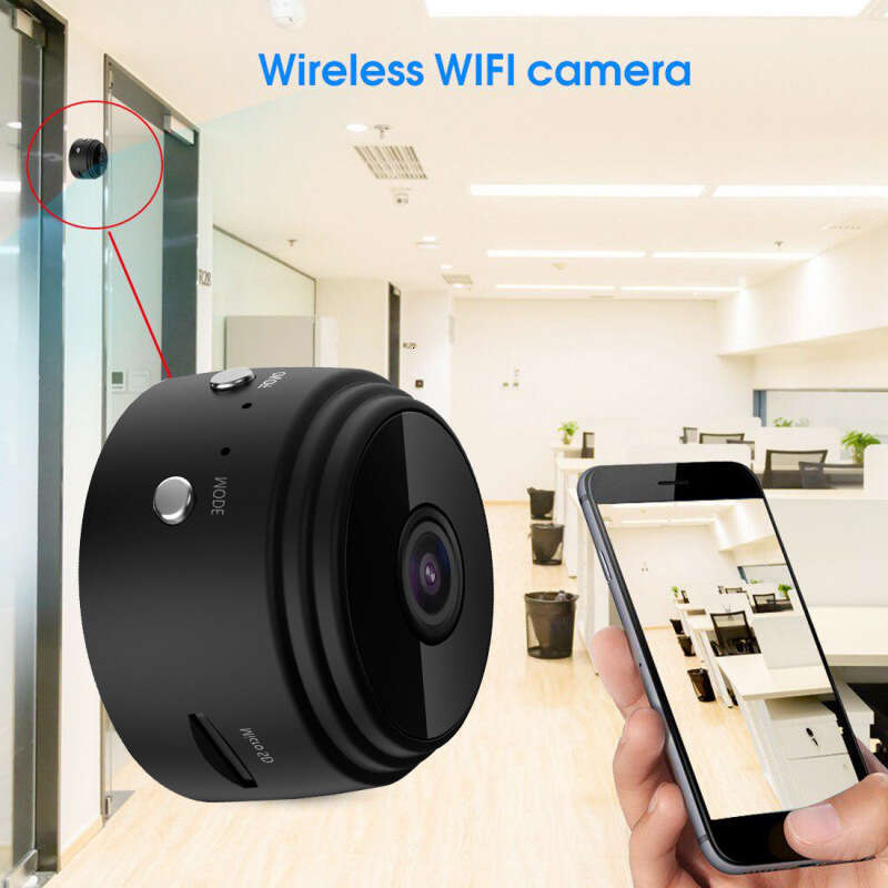 A9 Remote Wireless Network Intelligent HD Monitoring Camera 360-degree Detection Protection