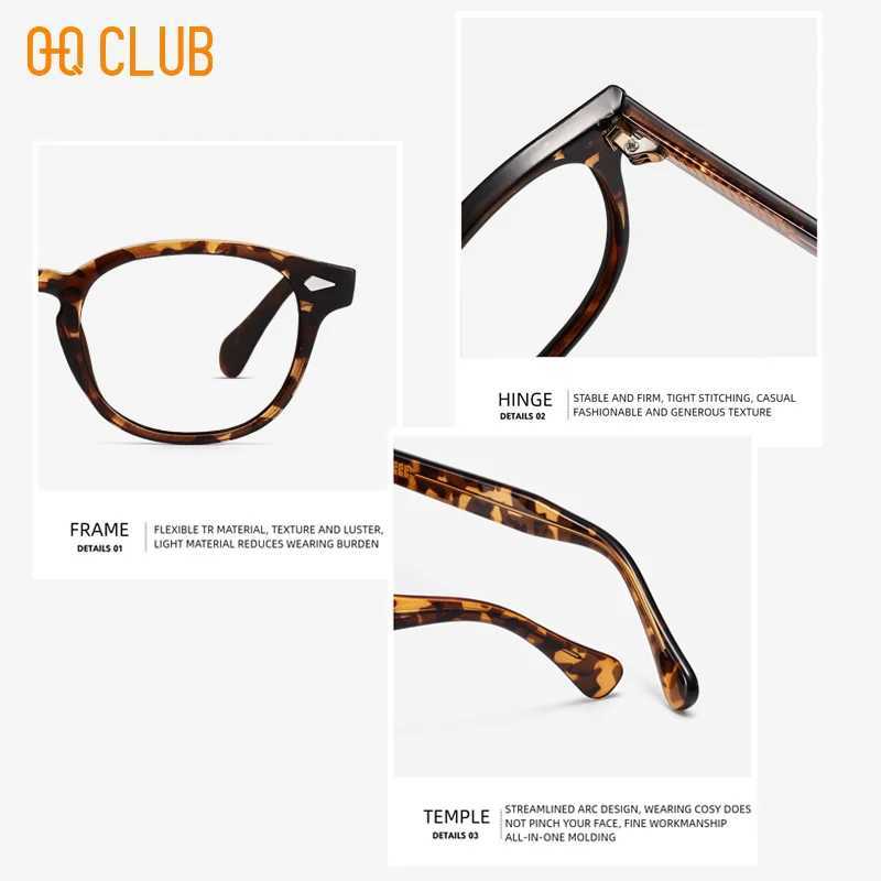 O-Q CLUB Retro Round Men reading glasses Womens Sun Glasses Woman Lunette Sunglasses Ladies Polarized Lenses Man Eyewear Vintage W250513