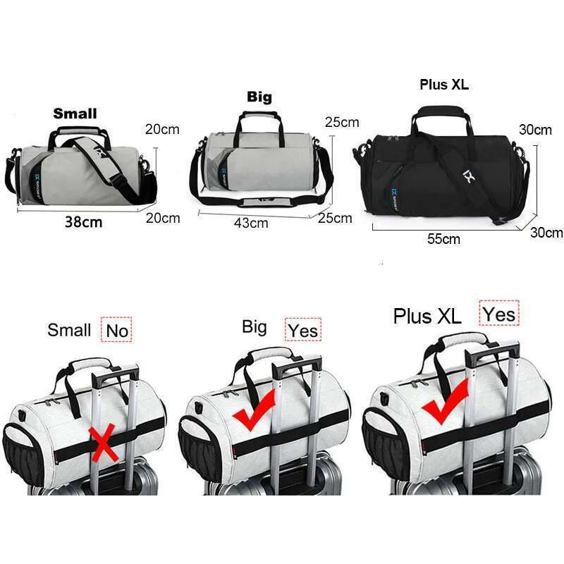 Men Gym Bag Dry Wet For Yoga Training Tas Travel Sac De Sport Outdoor Swim Women Shoes Fiess Weekender Shoulder Handbags