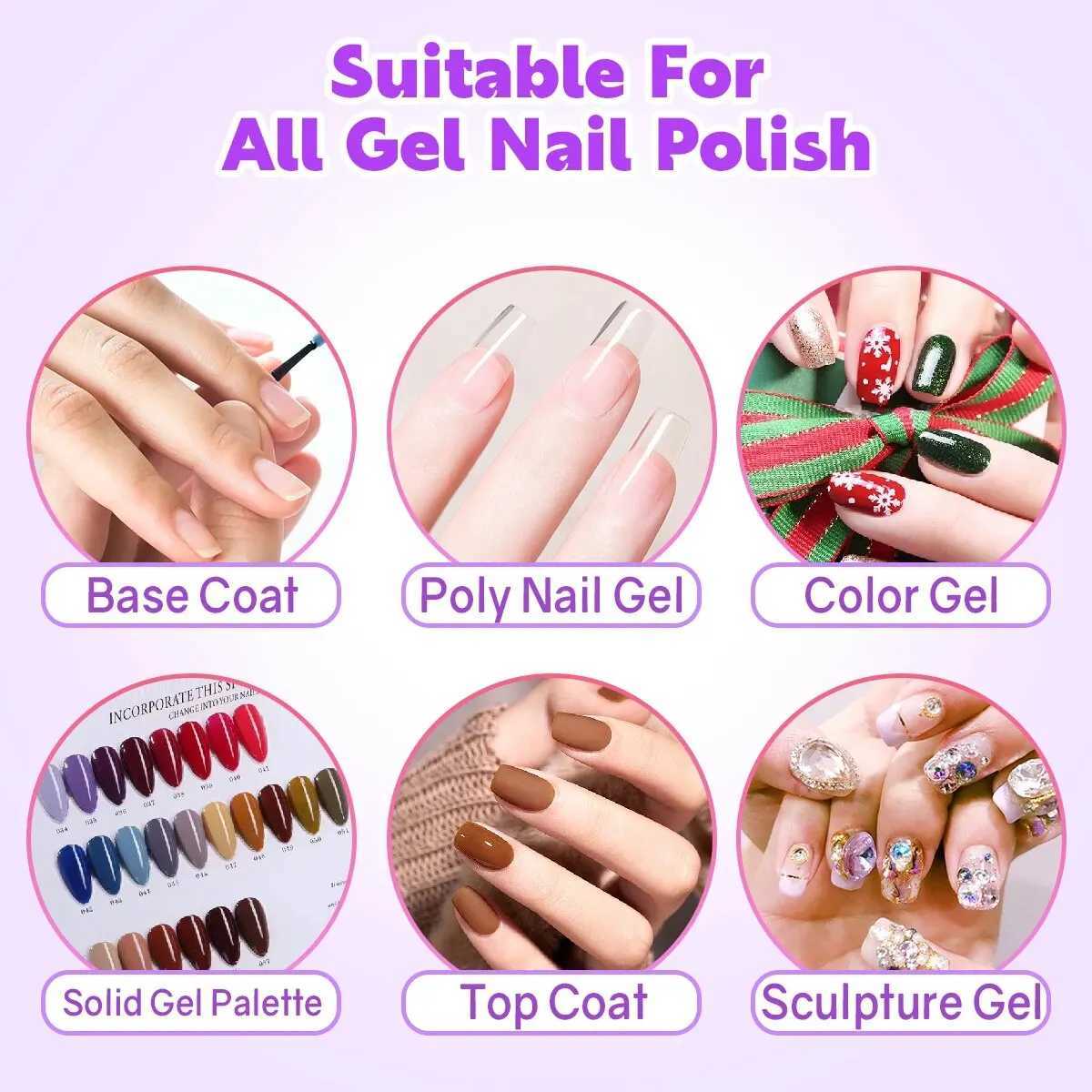 Professional Nail Drying Lamp for Manicure UV LED Nail Lamp For Gel Polish Dryer Machine With Auto Sensor Touch Screens W250513