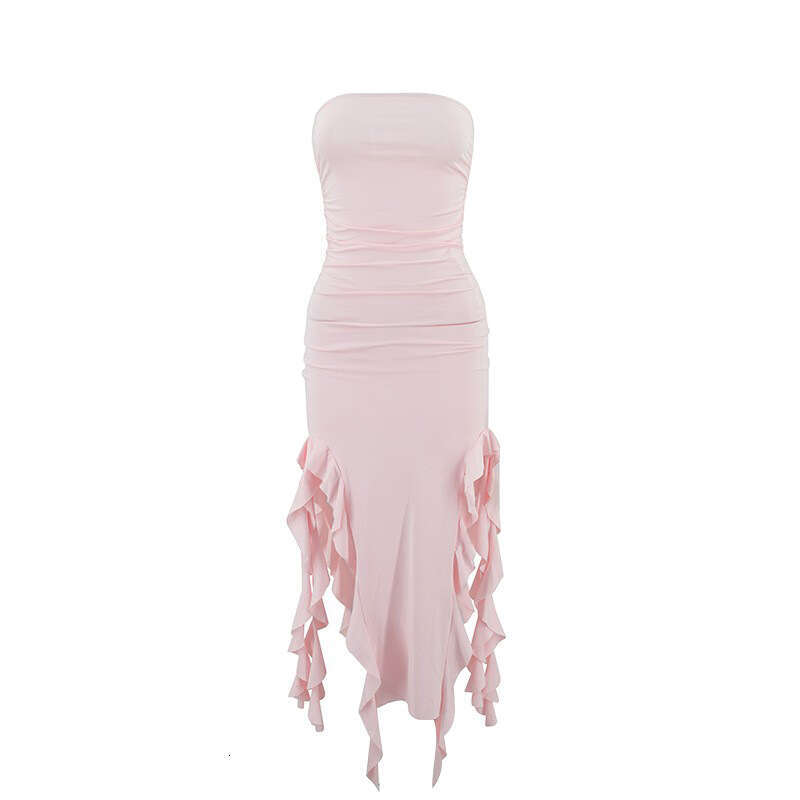 Women Clothes Dress Summer New Explosive One Shoulder Jellyfish Lace Dress Sexy And Spicy Women S Clothing KQ