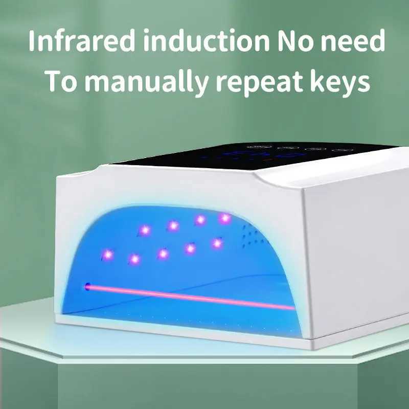 Private Label High Power Professional Rechargeable Uv Led Nail Lamp Gel Nail Light for Nail Polish W250513
