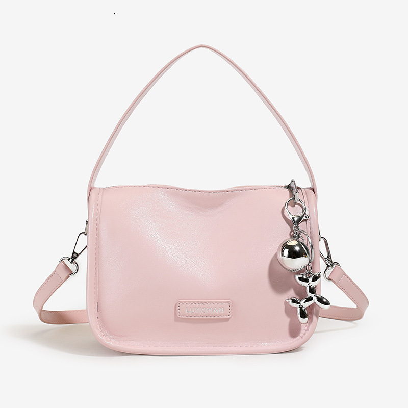 Texture Single Underarm 2025 New Cross Shoulder Fashion Handheld Small Square Bag
