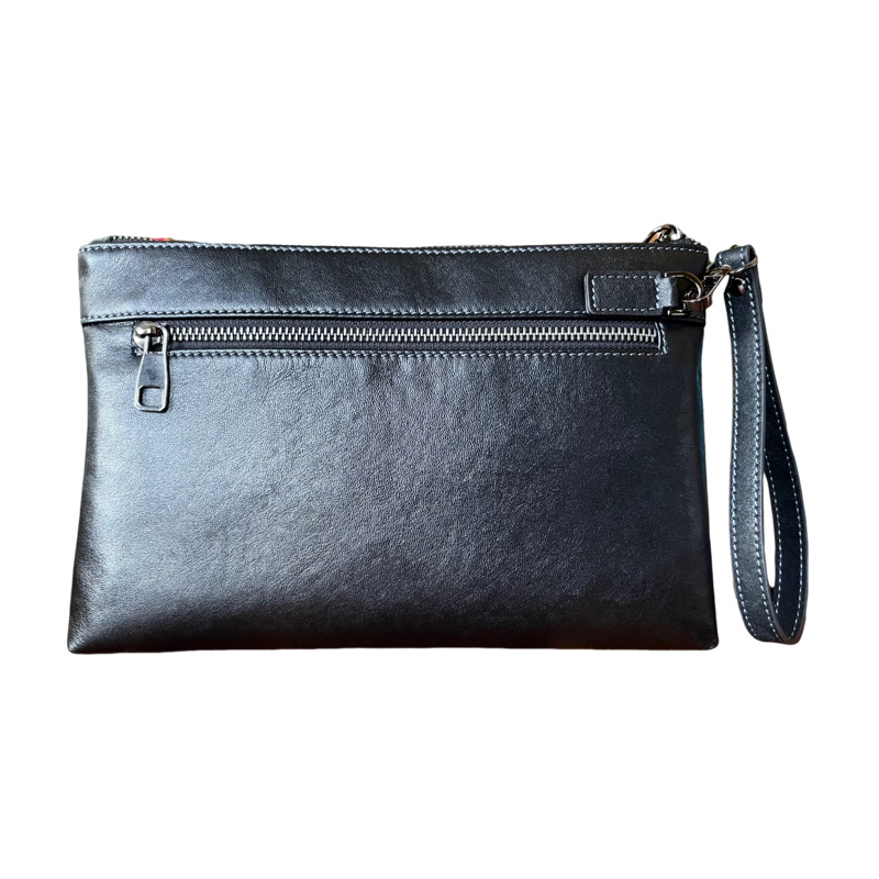 Designer Handbags Large Capacity Brown Wallet Business Casual Handbags Fashion Men's Premium Black Clutch Bag