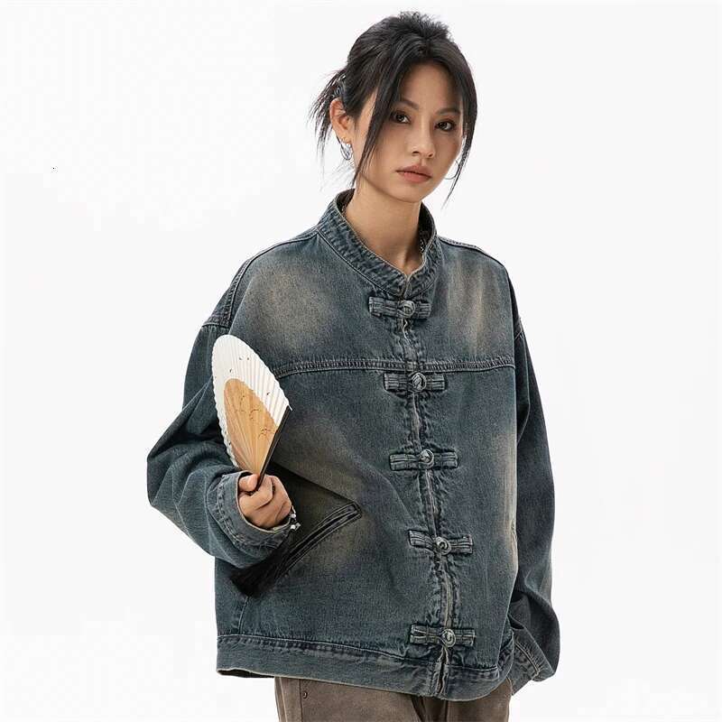 Women's Denim Jacket Women Cotton Blue New in Jackets Woman Cowgirl Clothes Outdoor Clothing Novelties Jeans Coats