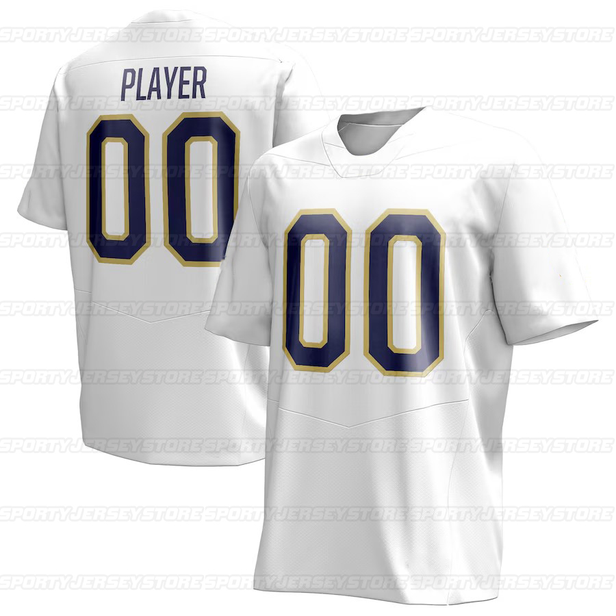 Custom Football Jersey Jeremiyah Love Riley Leonard Benjamin Morrison Beaux Collins Joe Montana Jack Kiser