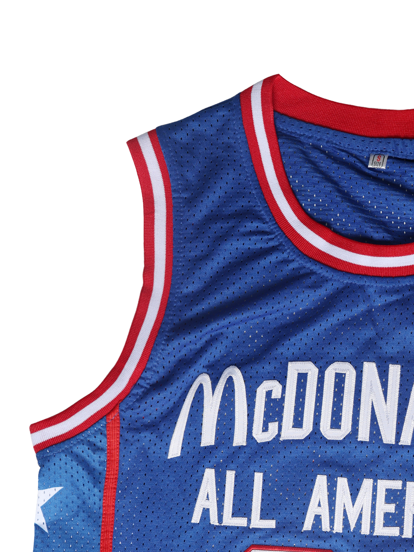 Bryant 33 MCDONALD ALL AMERICAN Blue and White Basketall Jeresys 2025 Men's Embroidered Stitched Size S-XXXL for daily & casual